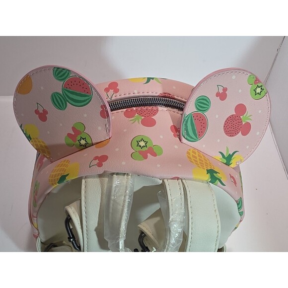 Loungefly Disney Mickey Mouse Fruit Head Mini Backpack